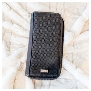 VTG Coach Classic Mini Monogram Travel Wallet